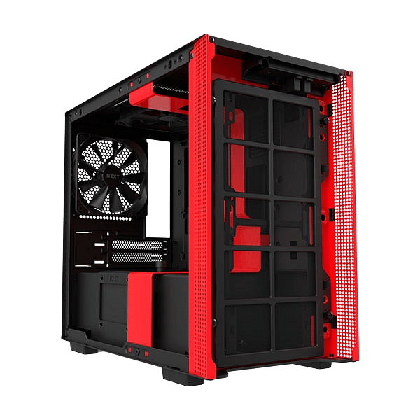 NZXT H210 mITX Negra Roja  Caja
