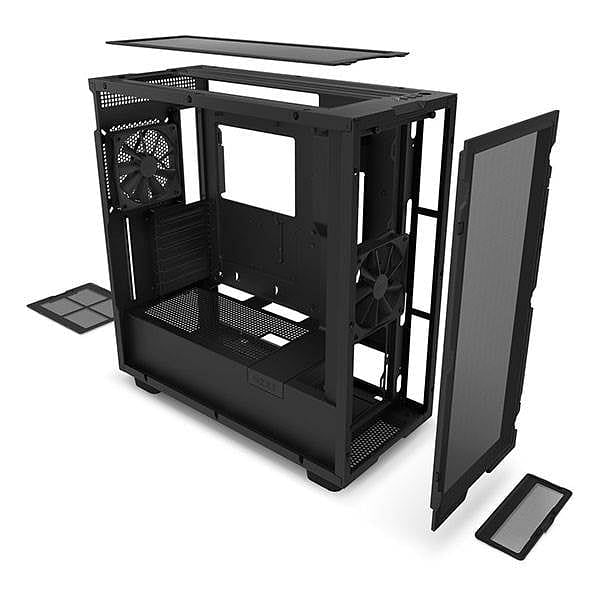 NZXT H7 Flow Black  Caja