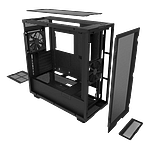 NZXT H7 Flow Black  Caja NZXT H7 Flow Black  Caja