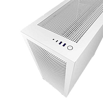 NZXT H7 Flow White  Caja