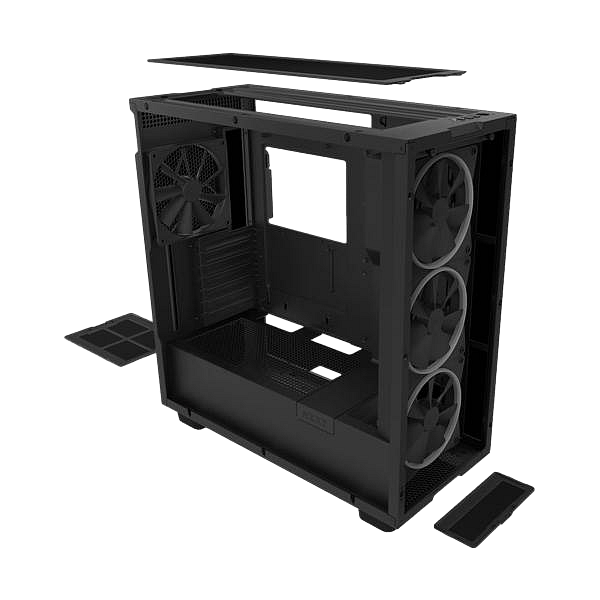 NZXT H7 Elite Black  Caja