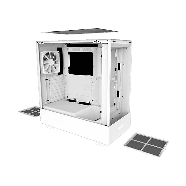 NZXT H5 Flow White  Caja