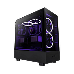 NZXT H5 Elite Black  Caja