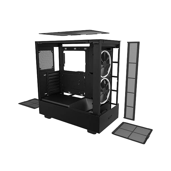 NZXT H5 Elite Black  Caja