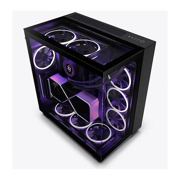 NZXT H9 Elite Black ATX  Caja