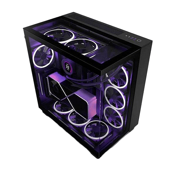 NZXT H9 Elite Black ATX  Caja