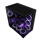 NZXT H9 Flow Black ATX  Caja