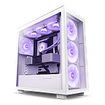 NZXT H7 Elite RGB  Caja ATX Cristal templado Blanca