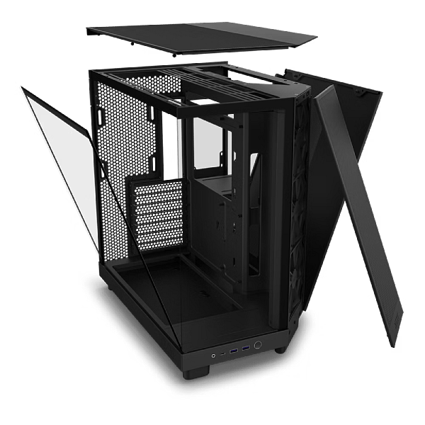 NZXT H6 Flow  Caja ATX Cristal templado Negra