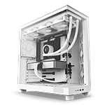 NZXT H6 Flow   Caja ATX Cristal templado Blanca