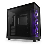 NZXT H6 Flow RGB  Caja ATX Cristal templado Negra