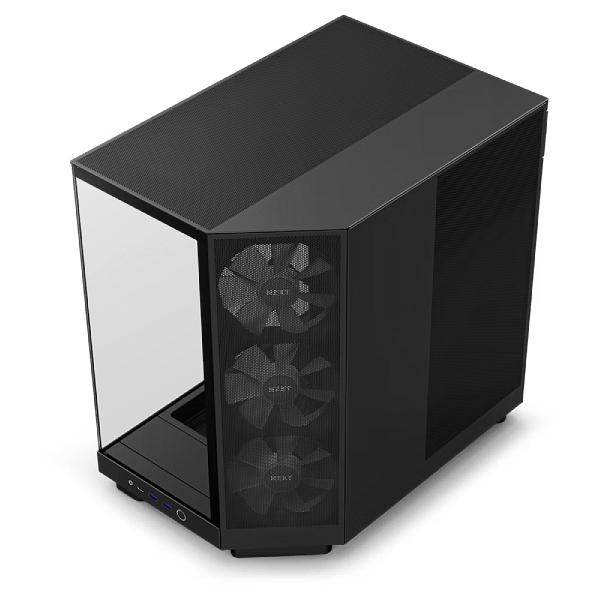 NZXT H6 Flow RGB  Caja ATX Cristal templado Negra