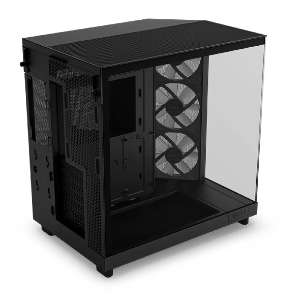 NZXT H6 Flow RGB  Caja ATX Cristal templado Negra