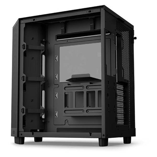 NZXT H6 Flow RGB  Caja ATX Cristal templado Negra