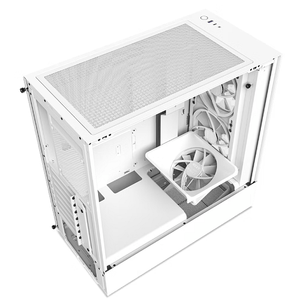 NZXT H5 Elite  Caja ATX Cristal templado Blanca