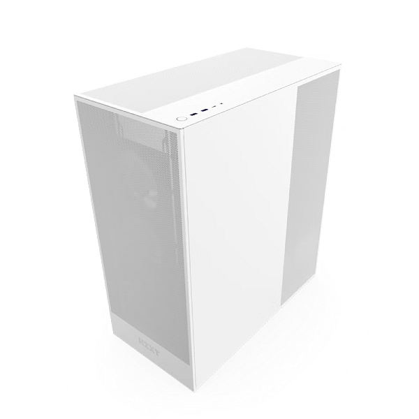NZXT H7 Flow RGB  Caja ATX Blanca Cristal templado