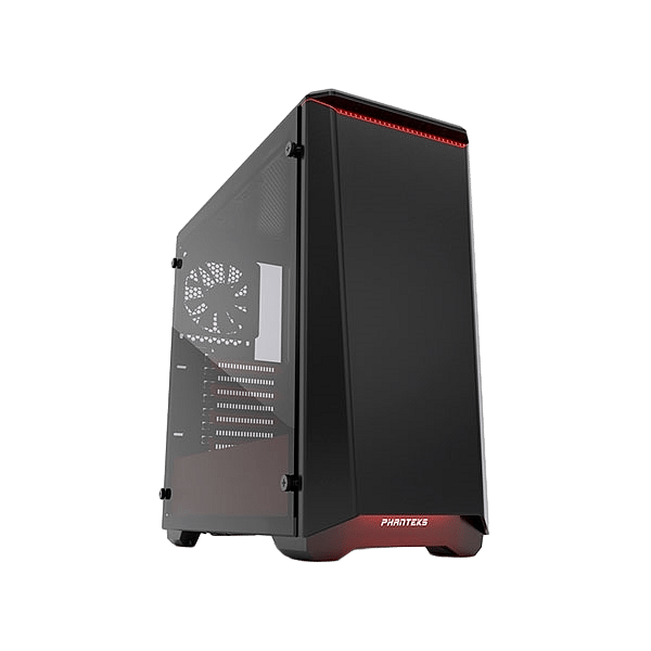Phanteks Eclipse P400S ATX TG negra roja  Caja