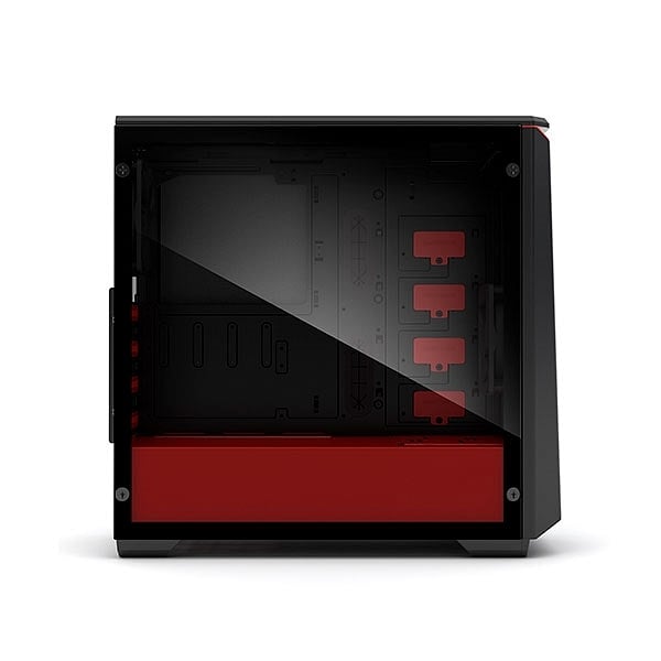 Phanteks Eclipse P400S ATX TG negra roja  Caja
