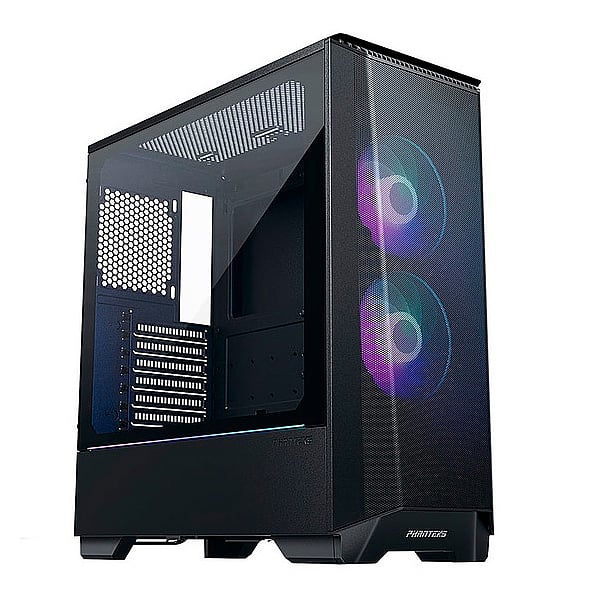Phanteks Eclipse P360A ARGB Cristal Templado USB 30 Negra  Caja