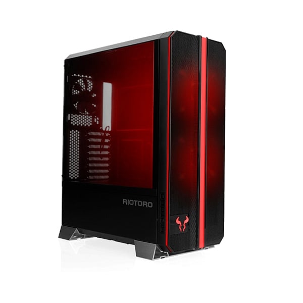 Riotoro CR1288 RGB negra EATX  Caja