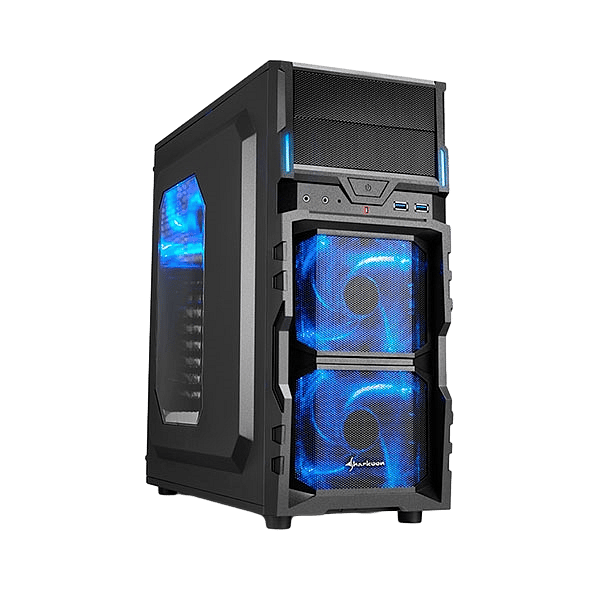 Sharkoon VG5W negra azul Caja