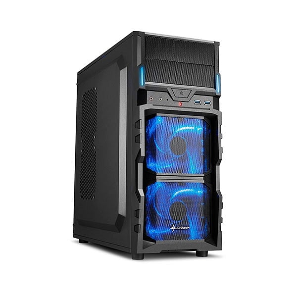 Sharkoon VG5V negra azul  Caja