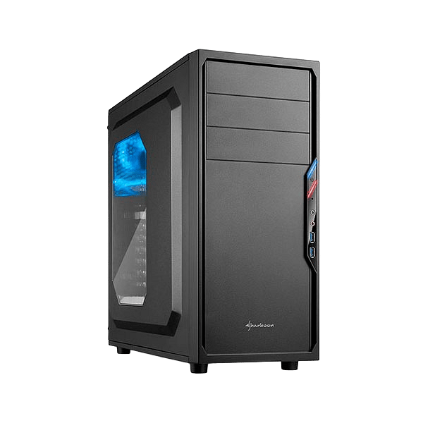 Sharkoon VS4W negra  Caja