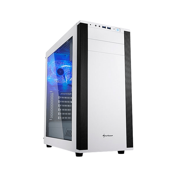 Sharkoon M25W blanca  Caja