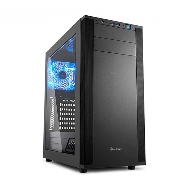 Sharkoon M25W negra  Caja