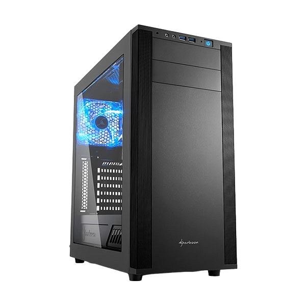 Sharkoon M25W negra  Caja