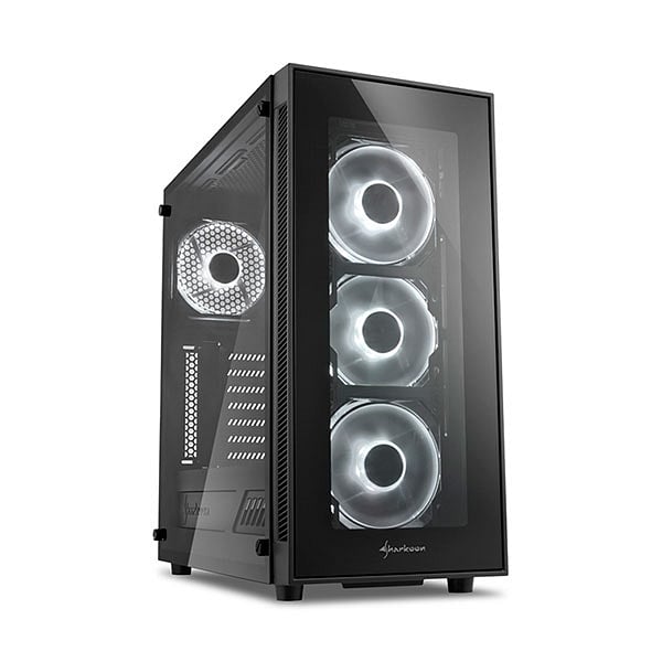 Sharkoon TG5 negro blanco  Caja