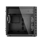 Sharkoon Night Shark Red ATX sin ventiladores  Caja