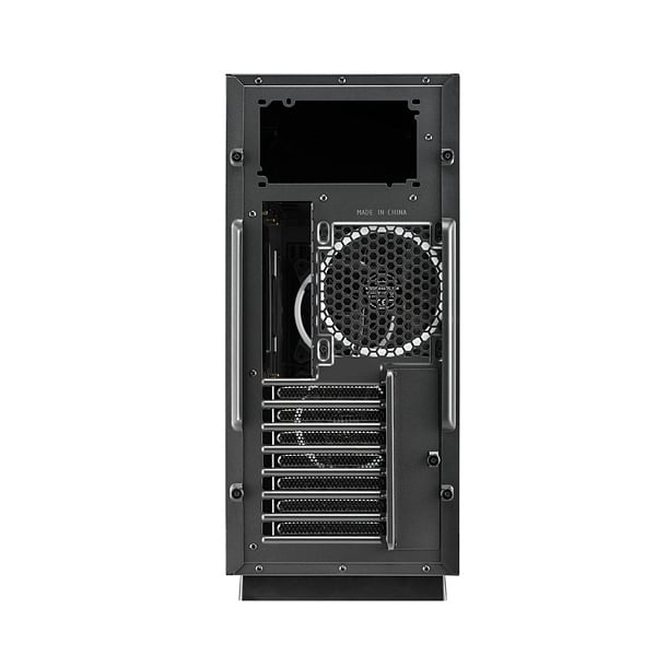 Sharkoon Night Shark Red ATX sin ventiladores  Caja