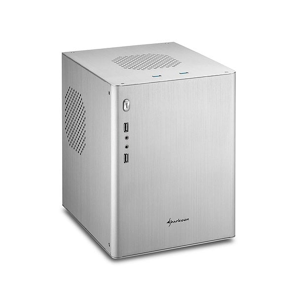 Sharkoon CAM MiniTower Plata MATX  Caja