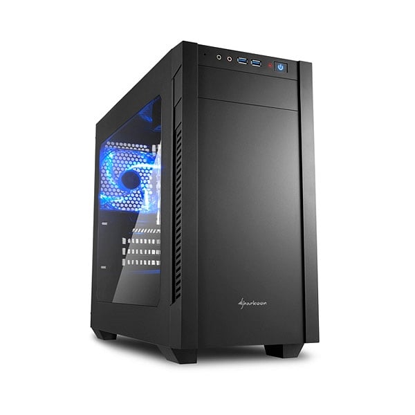 Sharkoon S1000 Window Negra MATX  Caja