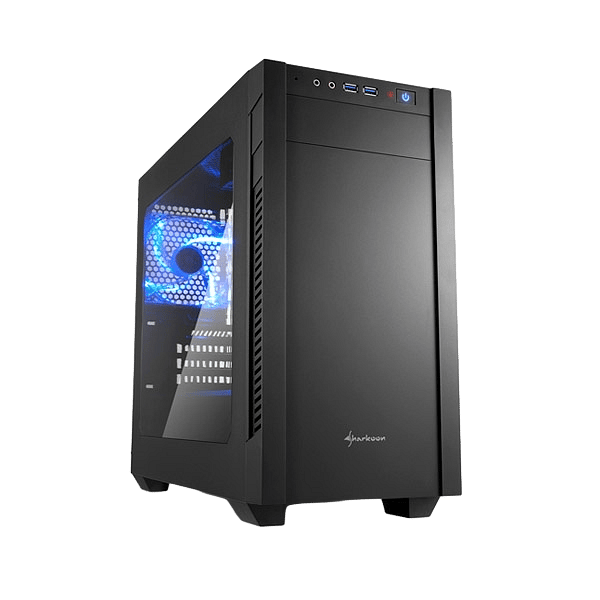 Sharkoon S1000 Window Negra MATX  Caja
