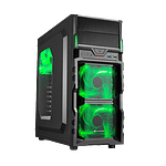 Sharkoon VG5W negra verde  Caja