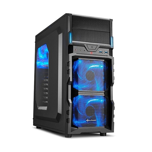 Sharkoon VG5W negra  Caja