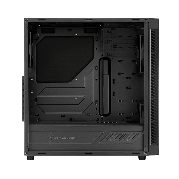 Sharkoon AM5 Silent negra azul ATX  Caja