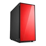 Sharkoon AM5 Silent negra rojo ATX  Caja