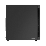 Sharkoon AM5 Silent negra rojo ATX  Caja