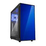 Sharkoon AM5 Window negra azul ATX  Caja
