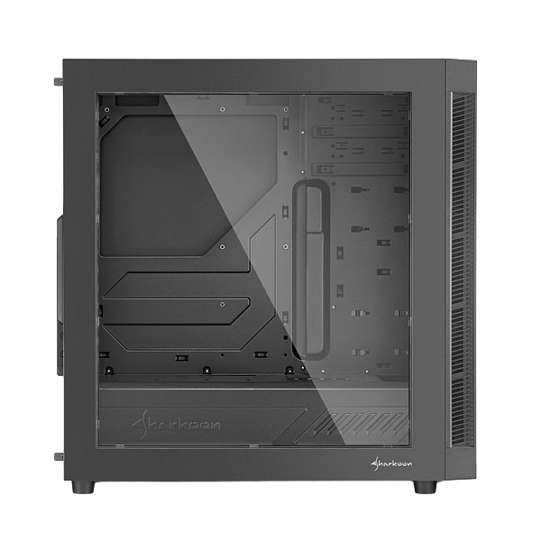 Sharkoon AM5 Window negra rojo ATX  Caja