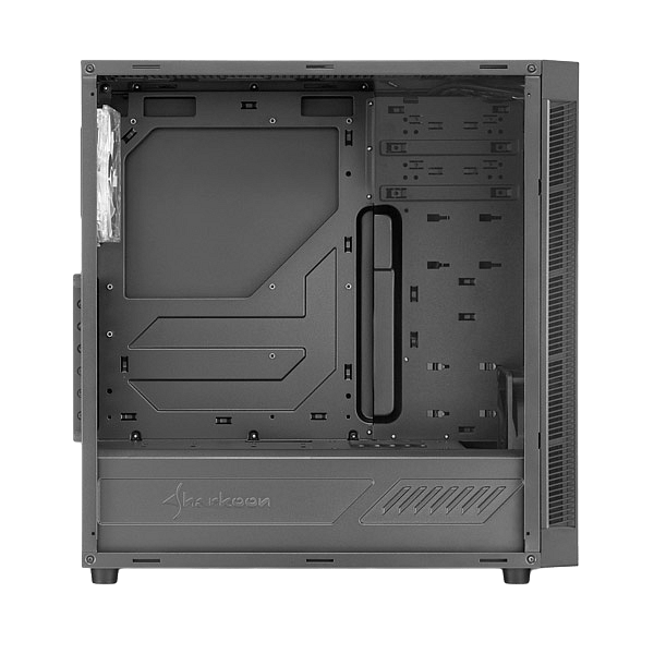 Sharkoon AM5 Window negra rojo ATX  Caja