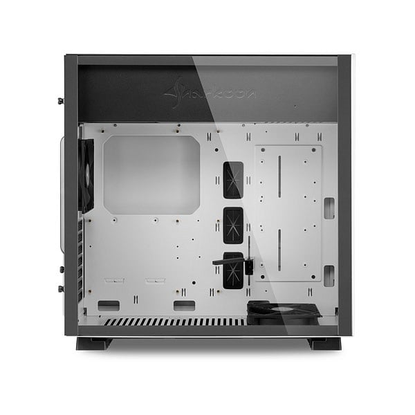 Sharkoon Pure steel blanca ATX  Caja