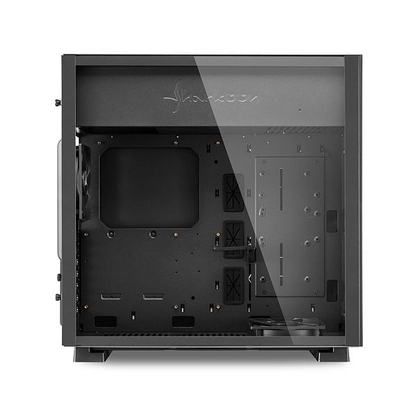 Sharkoon Pure steel negra ATX  Caja