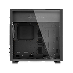 Sharkoon Pure steel negra ATX con ventiladores ARGB  Caja