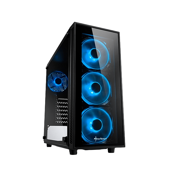 Sharkoon TG4 blue ATX  Caja