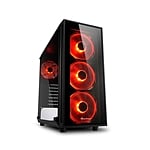 Sharkoon TG4 red ATX  Caja