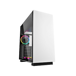Sharkoon Pure steel Blanca ATX ARGB  Caja